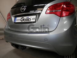 Фаркоп оцинкованный Galia O064C для Opel Meriva 2010-(паспорт и сертификат в комплекте)(без электрики)