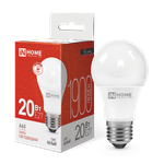 Светодиодная лампа A60 20Вт 230В 4000К Е27 1800Лм IN HOME