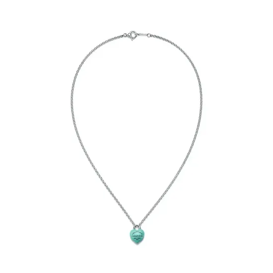 Браслет Return to Tiffany Full Heart в серебре в цвете Tiffany Blue