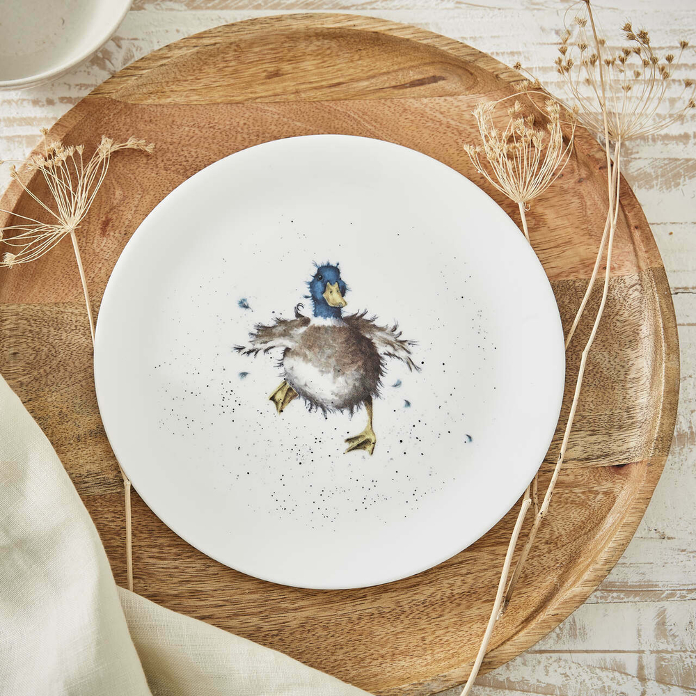 Royal Worcester - Wrendale Designs Тарелка для завтрака из утки диаметром 21 см / артикул   WNOK5658-XB  / GTIN 749151651265