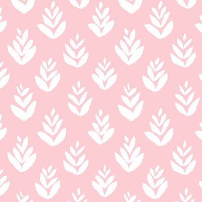 Абстрактные веточки на розовом