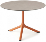 Столик ламинированный кофейный Scab Design Tripe, терракотовый, тортора шпатель