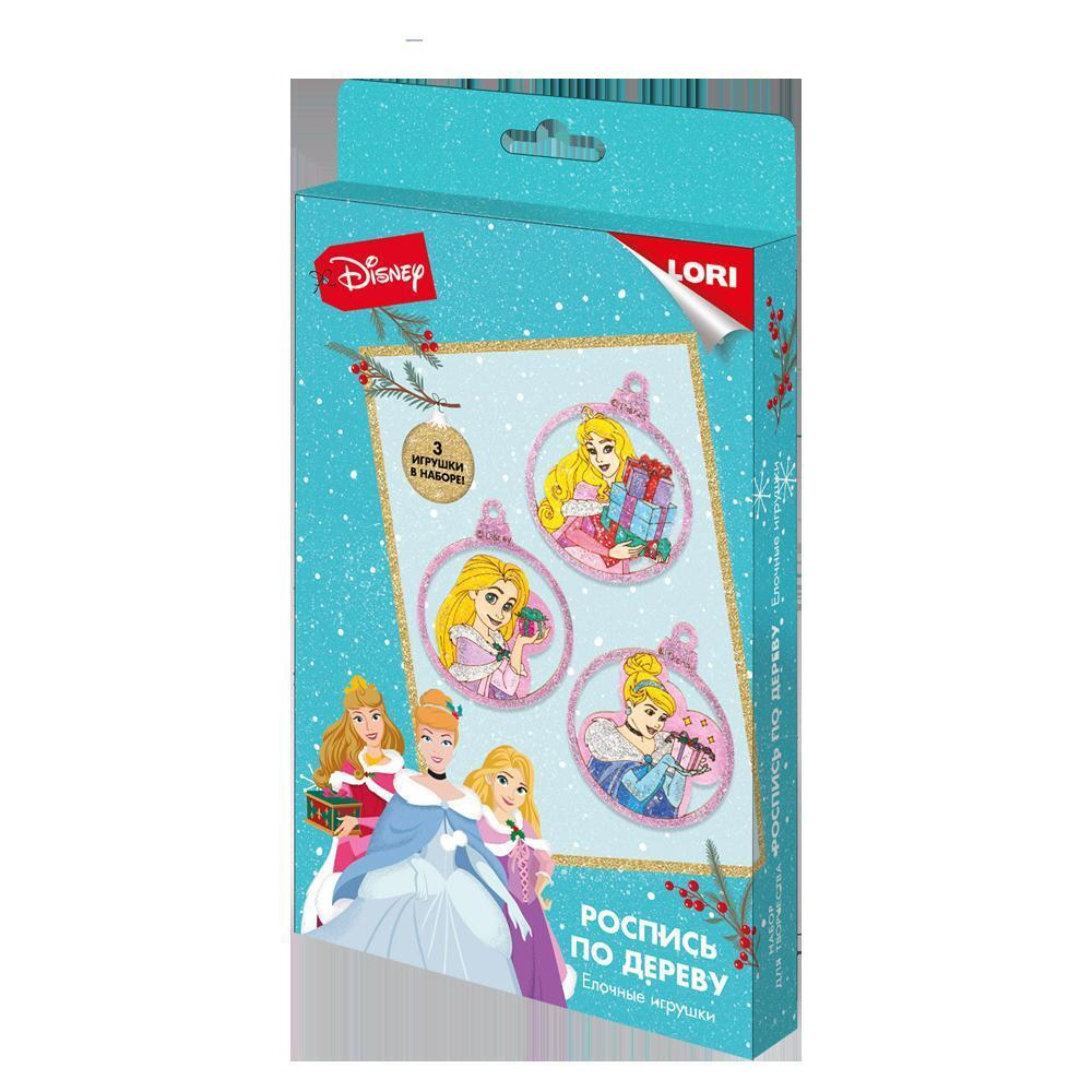 Роспись по дереву. Disney.Ёлочные игрушки "Принцессы" (Lori)