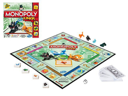 Hasbro: Игра настольная Монополия Джуниор A6984 — Monopoly Junior Board — Хасбро