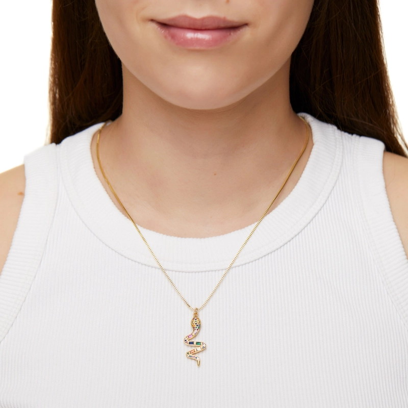 Колье Мульти Багет – Змея