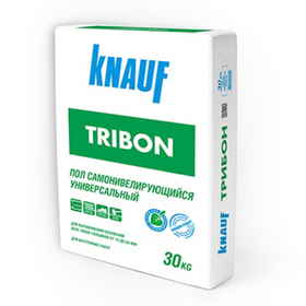 Универсальная смесь стяжка пола Кнауф Трибон гипсовая 30 кг