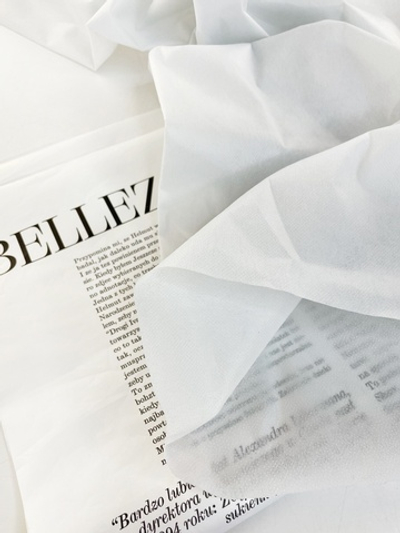 БЕЛЫЙ - Флизелин клеевой 60гр (1254 Евгения)