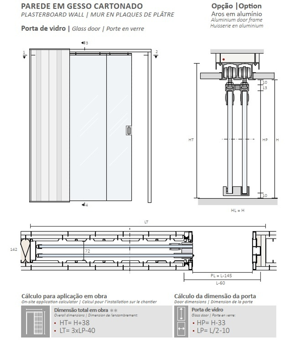 ПЕНАЛ PARALELO GLASS PLUS OPENSPACE