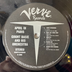 Виниловая пластинка LP Count Basie And His Orchestra April In Paris (EU 2013)