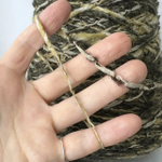 BIZARRE - Industria Italiano Filati; 48% вискоза, 52% п/а; нить фактурная с утолщениями; 170м/100гр; col. 1736, цвет: хаки; S717