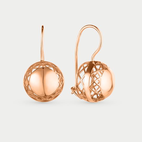 Серьги золотые