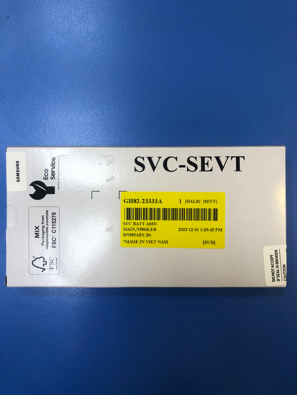 Samsung N985/N986 Galaxy Not 20 Ultra АКБ Оригинал Сервисный GH82-23333A