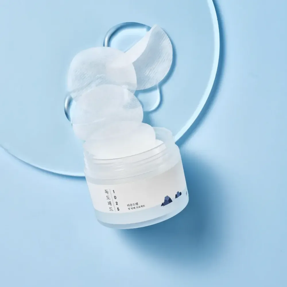 ROUND LAB Пэды мягкие отшелушивающие с морской водой 1025 Dokdo Pad (120 мл)