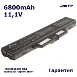 Аккумулятор iBatt 6800mAh для ноутбука Compaq 6720s, 6720t, 6730s, 6735s