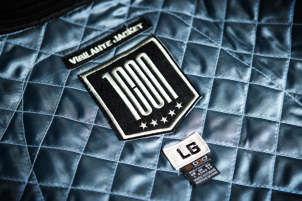 Мотокуртка - ICON 1000 VIGILANTE (текстиль+кожа, черная)