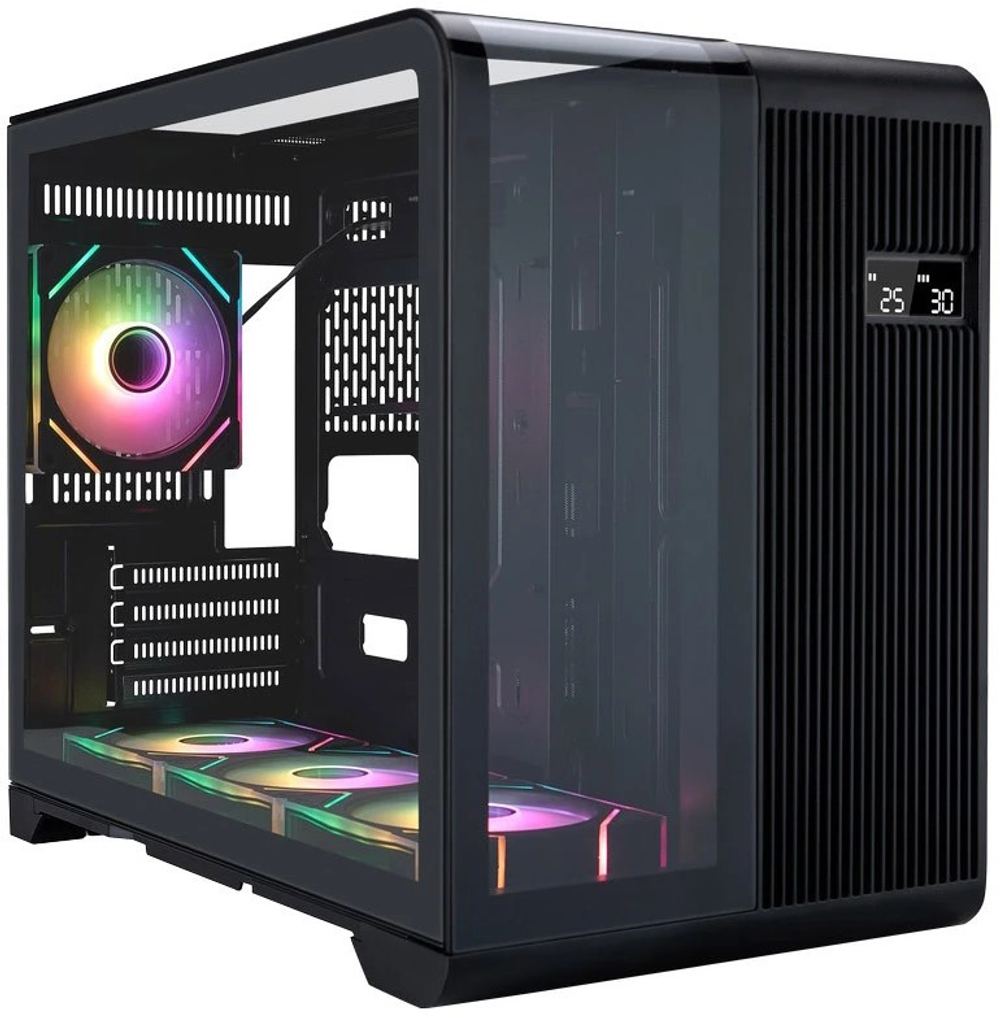 Корпус mATX 1STPLAYER RT6-BK-3FC7R-1FC7