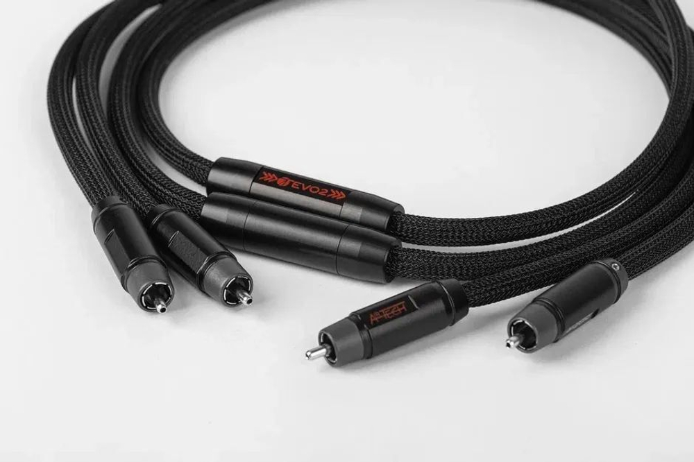 Кабель межблочный аудио Airtech EVO2 (2RCA-2RCA) 1.0m
