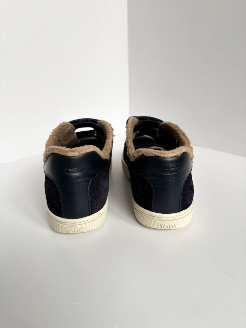 Утепленные замшевые кеды Tod's, 31