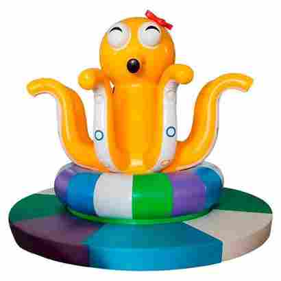 Электрическая карусель детская 4KIDS "Весёлый осьминог"
