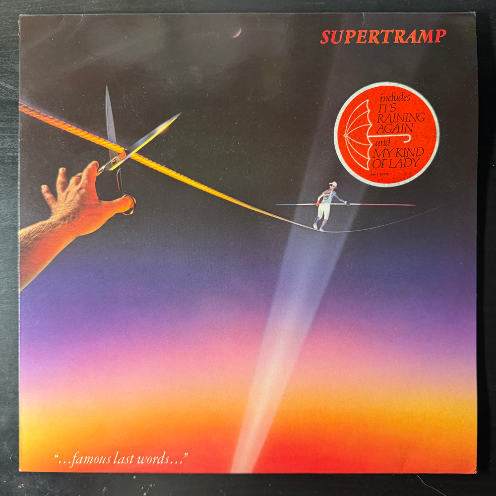 Supertramp - "...Famous Last Words..." (Голландия 1982г.)