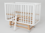 Кроватка детская Incanto Anniken Exclusive (белый/бук) маятник продольный