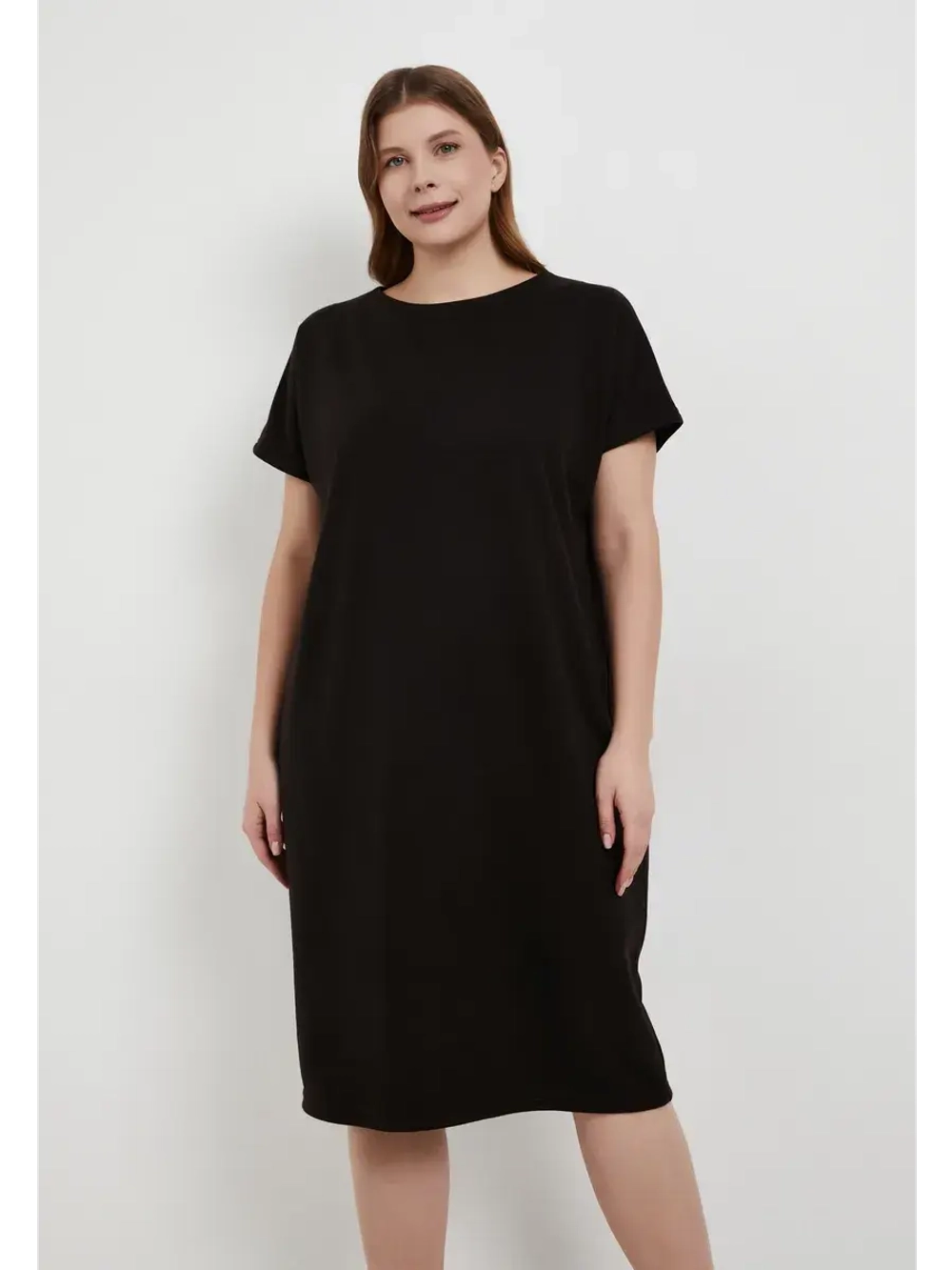 Платье прямое базовое