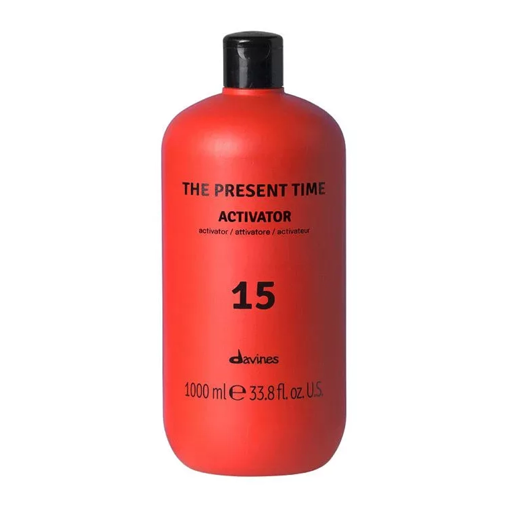 Кремовый активатор Davines 15 vol (4,5%) для красителя THE PRESENT TIME 1000 мл.
