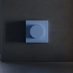 Накладка для светорегулятора поворотно-нажимного, S70 (деним)