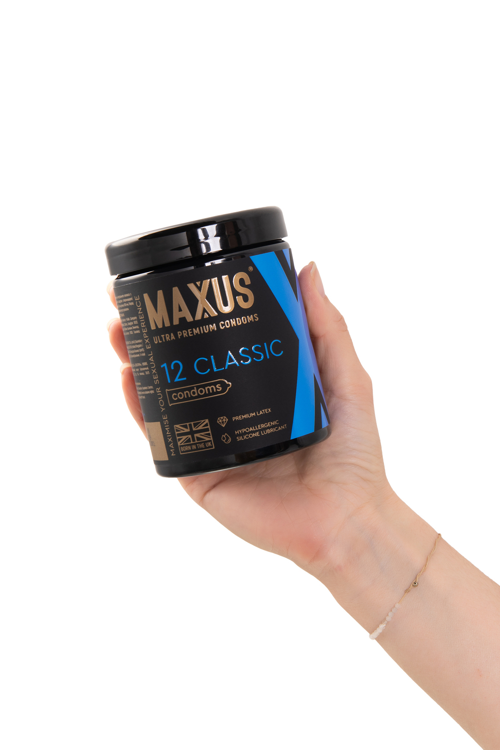 Презервативы MAXUS X-Edition Классические с железным кейсом, 12 шт