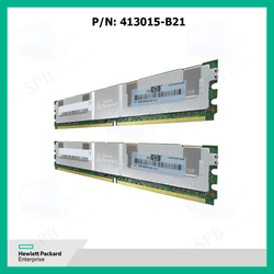 Модуль памяти HP 16 GB Fully Buffered DIMMs PC2-5300 2 x 8 GB memory Kit (BL460c/480c/680c/160G5/360G5/380G5/580G5) 413015-B21 ( 398709-071, 454502-001 )