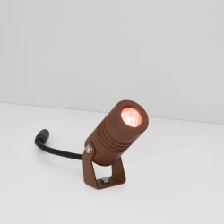 Светильник KT-RAY-COLOR-R42-6W RGB (RS, 25 deg, 12V) (Arlight, IP67 Металл, 3 года) 053630