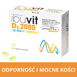 Ибувит D3 2000 + K2 MK-7 Омега 3 - 30 капсул