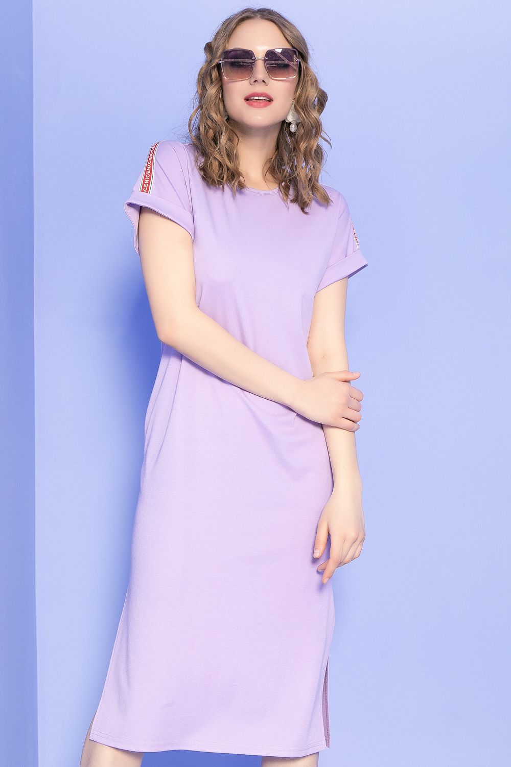 Платье "Мадрид" (сирень) Elza (Акция)