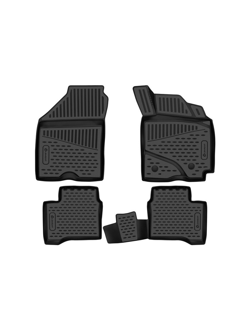 Коврики в салон для SUZUKI Swift 2016- правый руль Хэтч, 4шт. (полиуретан) ELEMENT3DAN0444210K