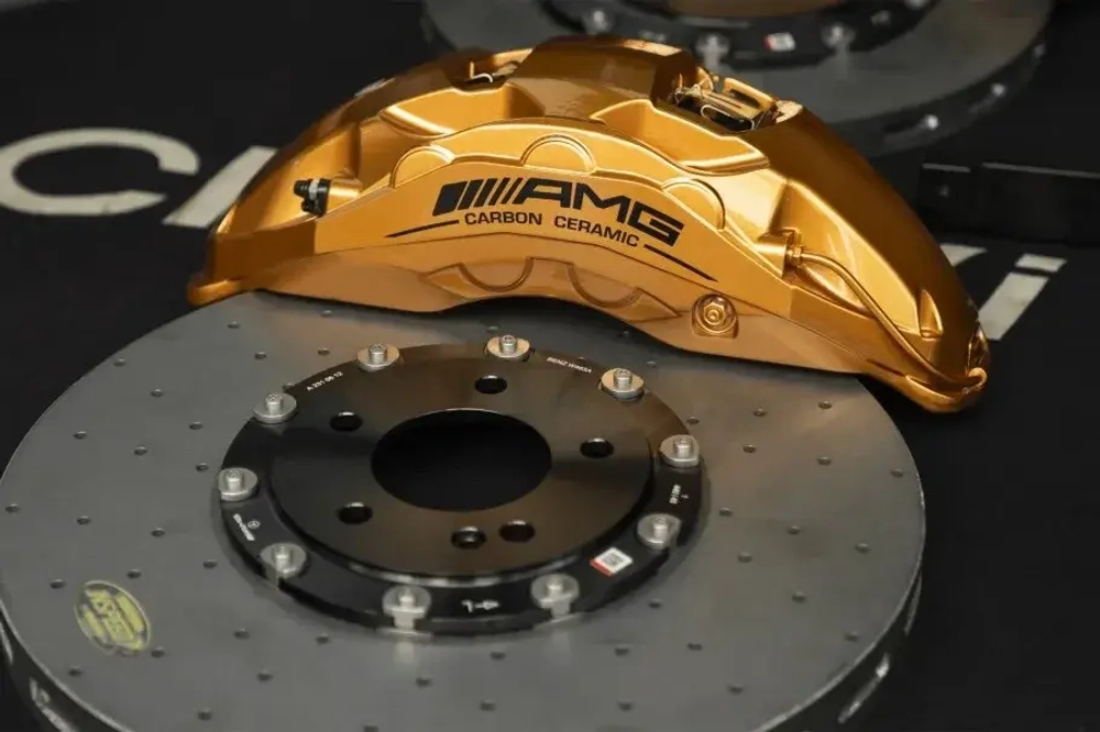 Карбон керамическая тормозная система InSpeed / AMG для Mercedes Benz G class W464 (W463A) G63 G500 гелик Суппорт диски Колодки