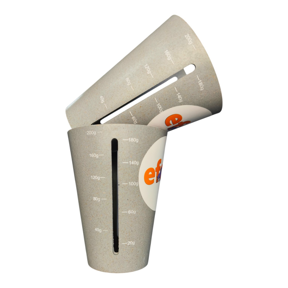 Стакан "efox" для сухого корма, бамбук