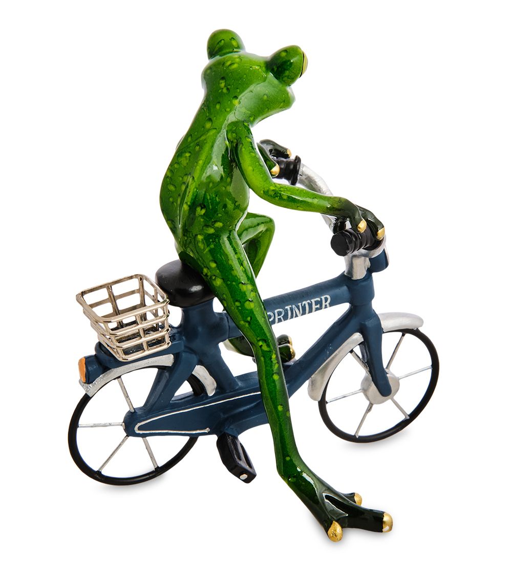 GAEM Art MN- 83 Фигурка «Лягушка-велосипедист»