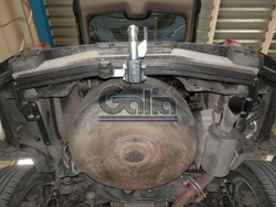 Фаркоп оцинкованный Galia T068A для Toyota Highlander 2010-2014(паспорт и сертификат в комплекте)(без электрики)