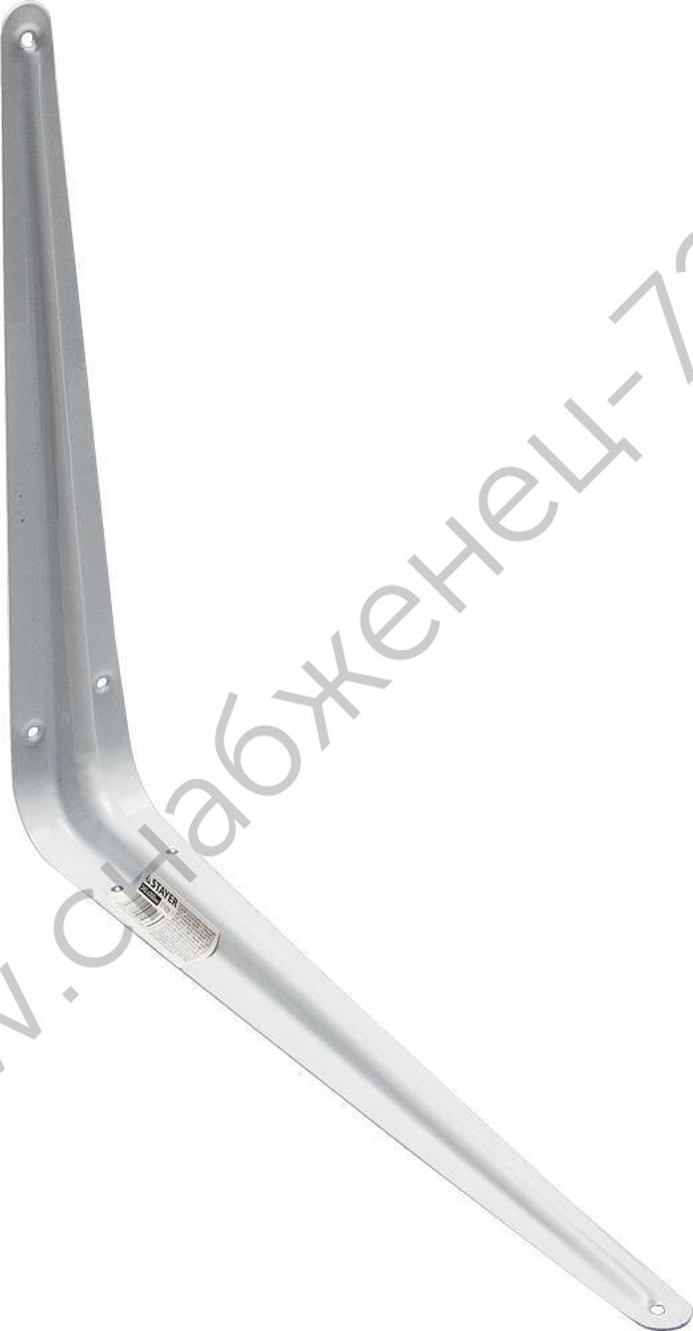 STAYER 345х300 мм, белый, уголок-кронштейн (37406-1)