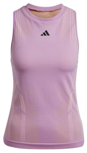Женский топ теннисный Adidas Tennis Pro Aeroready Seamless Y-Tank Top - Фиолетовый