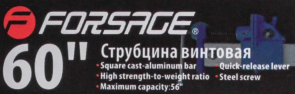 Струбцина винтовая 60''(max захват-1430мм) Forsage F-6454