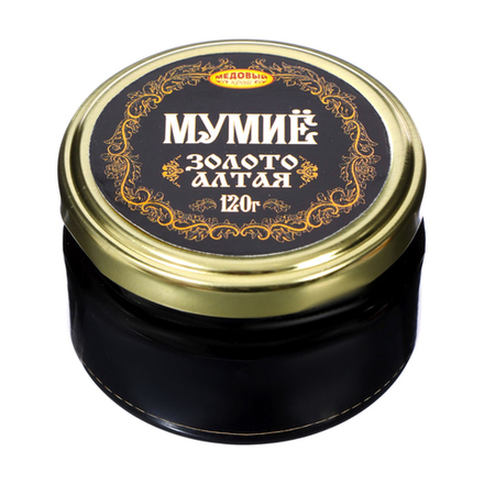 Мумие очищенное Золото Алтая, 120 г