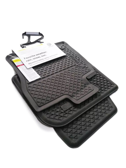 Коврики Volkswagen Tiguan (2016-2024) всепогодные резиновые (4 шт) Оригинал