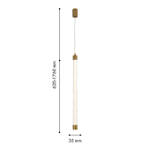 Подвесной светодиодный светильник Favourite Banche 4558-2P