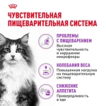 ROYAL CANIN (Роял Канин) Sensible Корм сухой сбалансированный для взрослых кошек с чувствительной пищеварительной системой, 1,2 кг