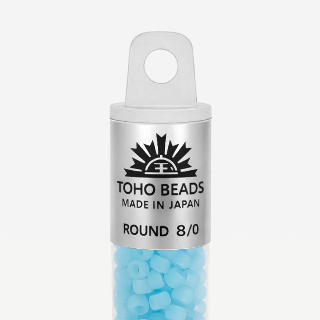 Японский бисер TOHO Round 8/0 (№143F), жемчужный матовый