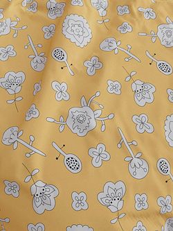 Простынь на резинке поплин Сказка "Совята (компаньон)" 90x200 см