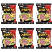Лапша Доширак Yammy Говядина 80 г x 6 шт