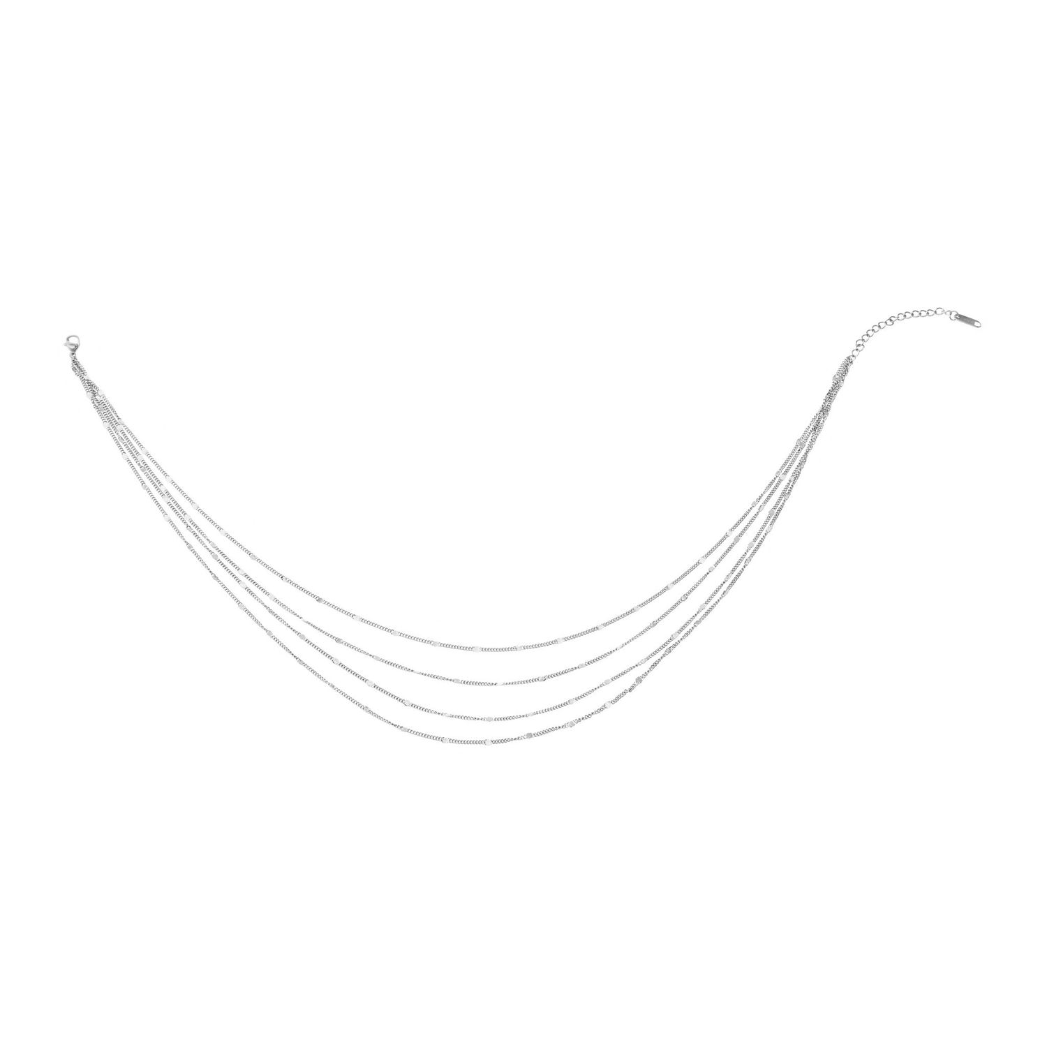 Колье Multilayer Necklace - Silver