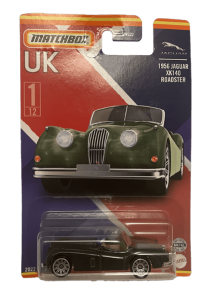 Matchbox UK 1956 Jaguar XK140 Roadster (2022)